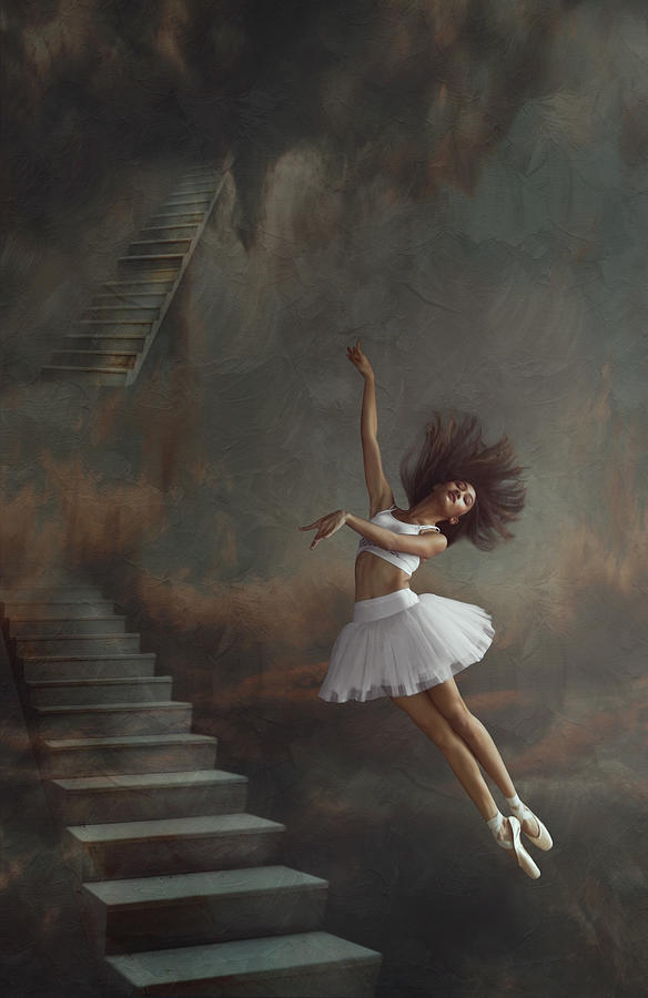 Ballet Photograph - Even If The Sky Falls by Sebastian Kisworo