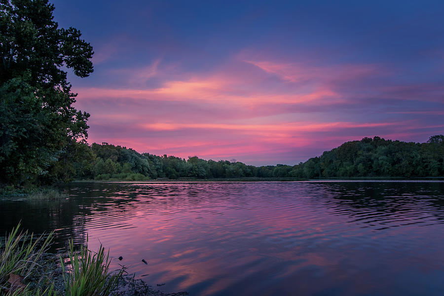 Evening at Springfield Lake by Allin Sorenson Evening at Springfield Lake by Allin Sorenson