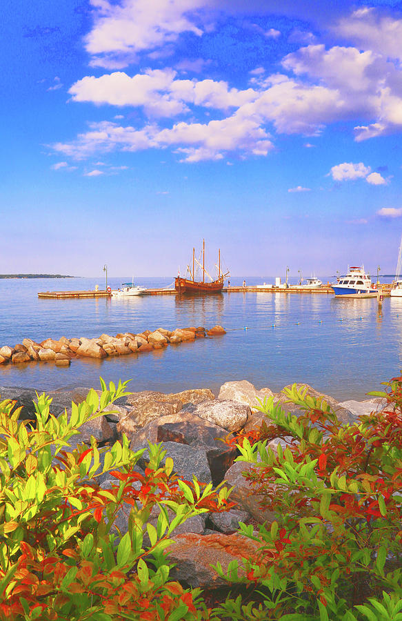 Evening At The York River In Yorktown Virginia Photograph