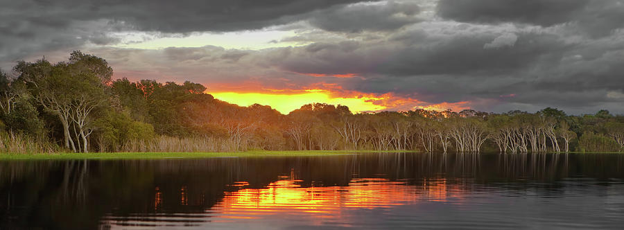 Evening Australian Backwater Photograph by Dt03mbb