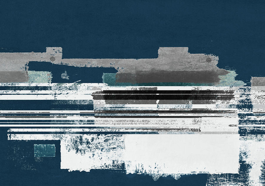 Evening Blocks II Painting by Dan Meneely Evening Blocks II Painting by Dan Meneely