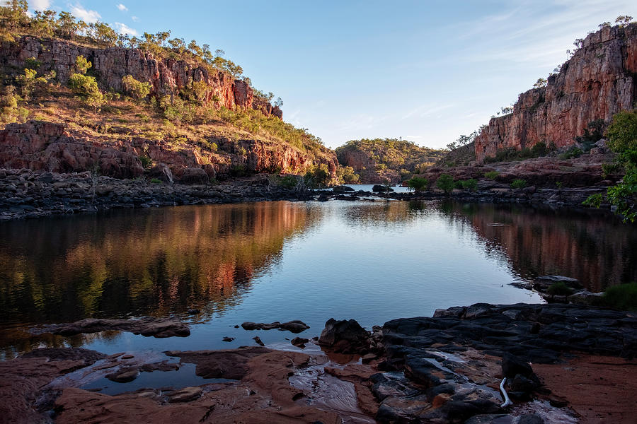 Evening Colours at Katherine Gorge Photograph by Catherine Reading
