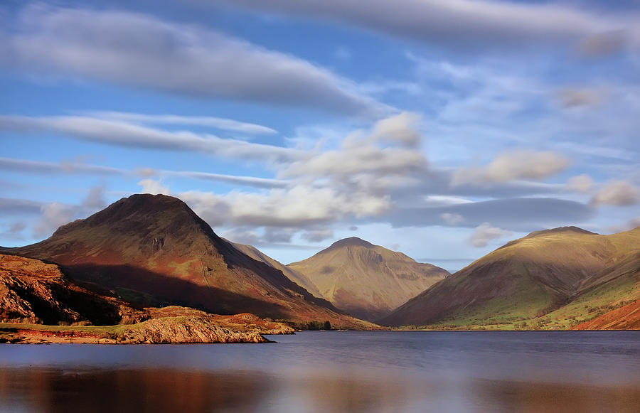 Evening Glow At Wastwater Photograph by Photo By Roger Cave