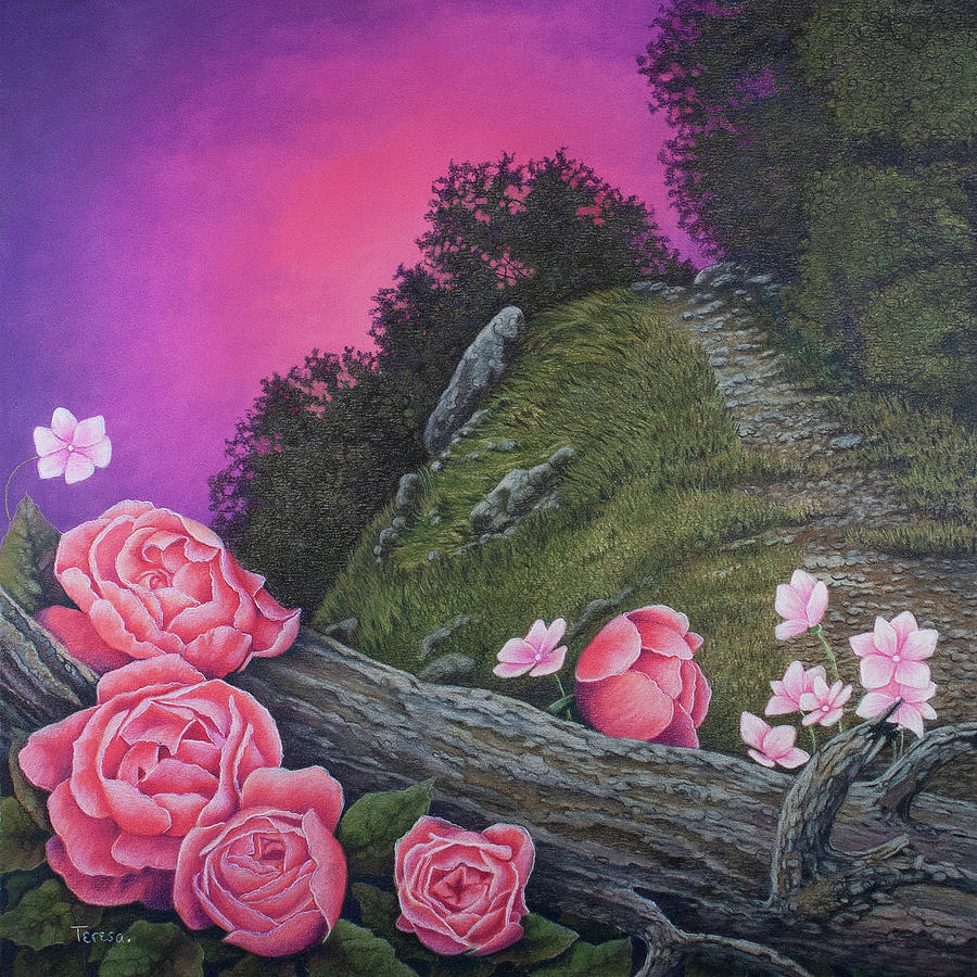 Evening in Pink by Teresa Frazier Evening in Pink by Teresa Frazier
