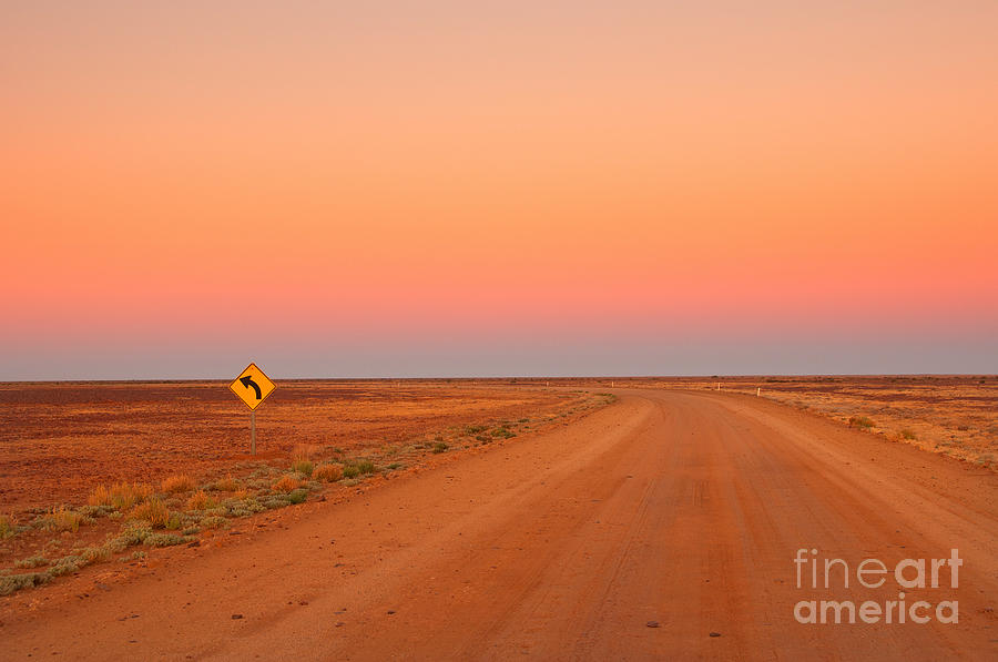 Country Photograph - Evening In The Australian Outback, Dirt by Australiancamera Country Photograph - Evening In The Australian Outback, Dirt by Australiancamera
