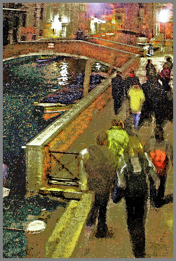 Evening on the Canal by Guy Ciarcia Evening on the Canal by Guy Ciarcia