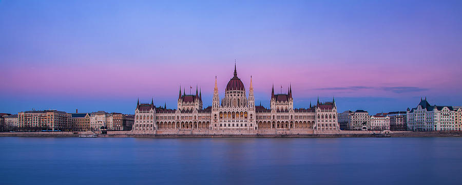 Evening Over The Danube Photograph