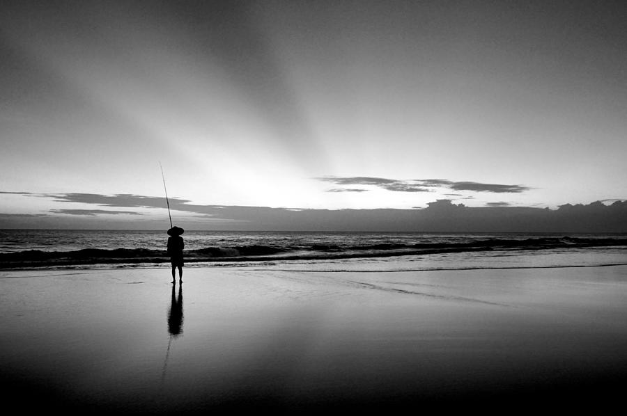 Beach Photograph - Evening Peace by James Symington Arps