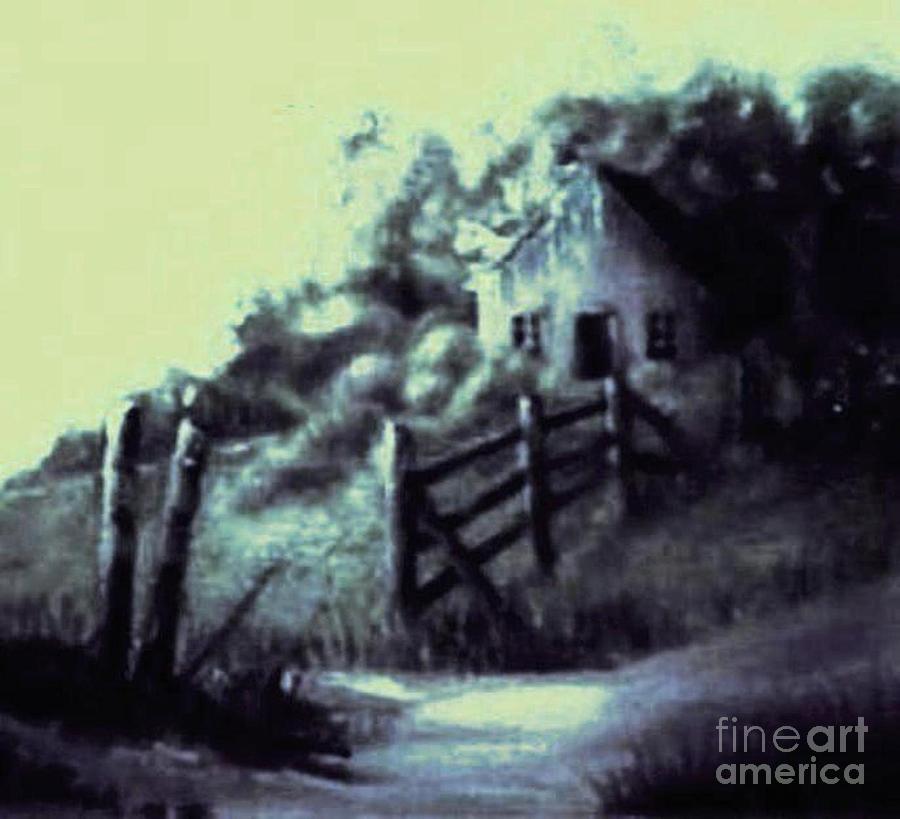 Evening Shadows Painting by Hazel Holland