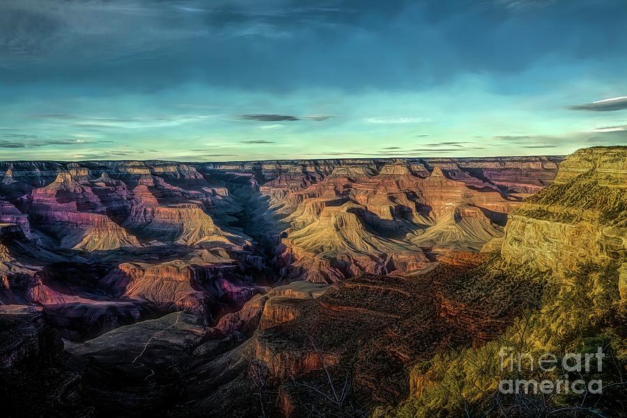 Grand Canyon National Park Photograph - Evening Shadows by Jon Burch Photography