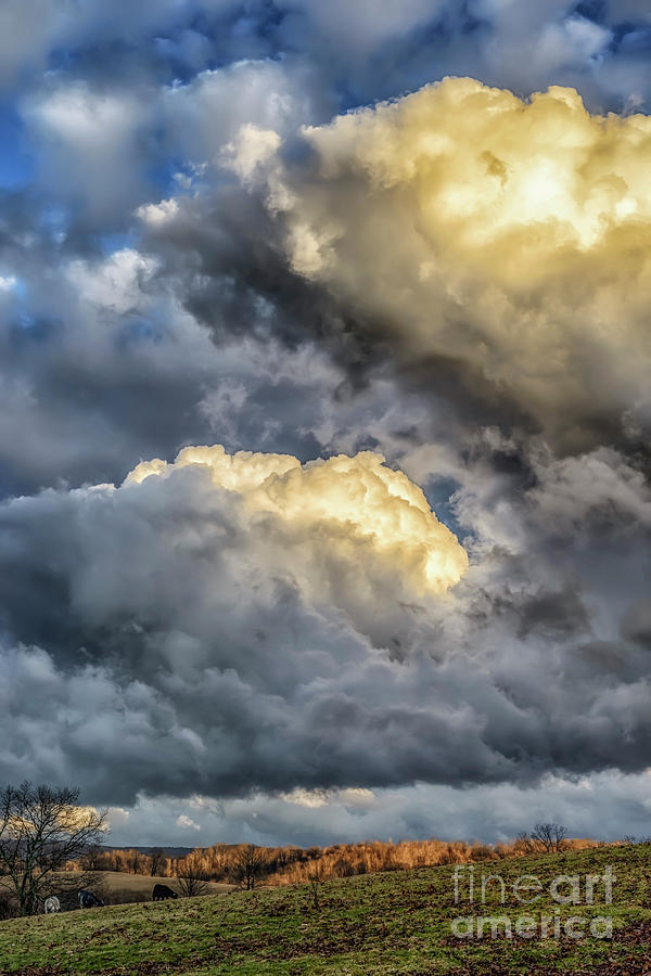 Evening Storm Clouds Photograph by Thomas R Fletcher