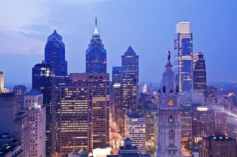 Evening View Of The Philadelphia by Ak2