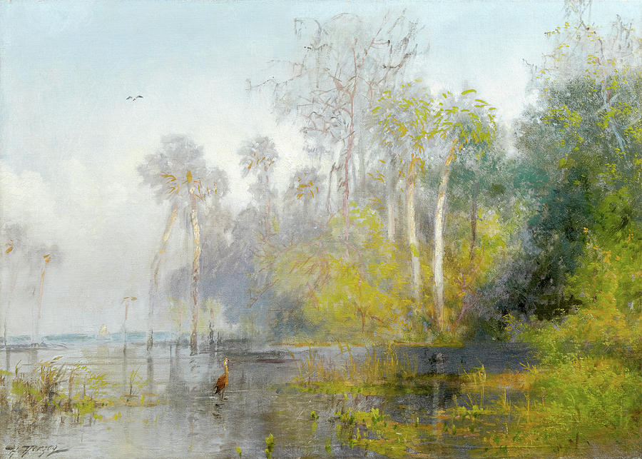 Everglade Landscape Painting by Hermann Herzog - Fine Art America