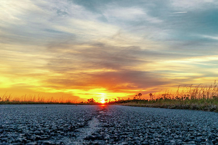Sunset Photograph - Everglades National Park by Manuel Lopez