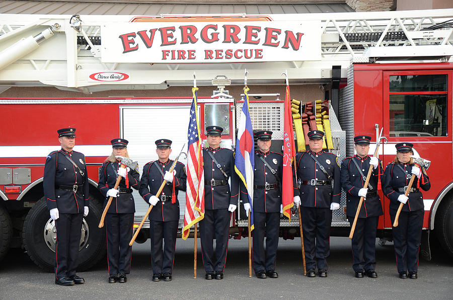 Evergreen Fire Rescue Honor Guard by Matt Swinden Evergreen Fire Rescue Honor Guard by Matt Swinden