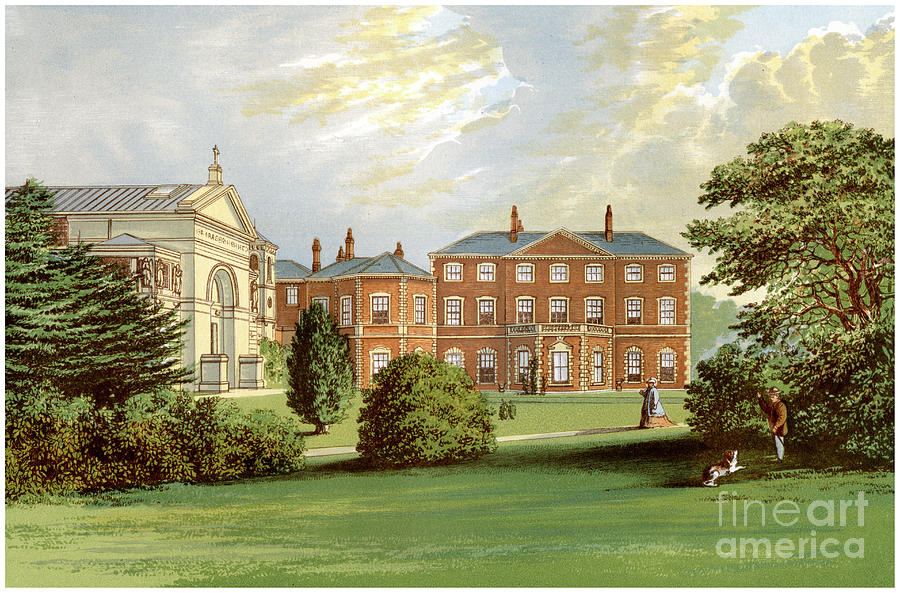Everingham Park, Yorkshire, Home Drawing by Print Collector