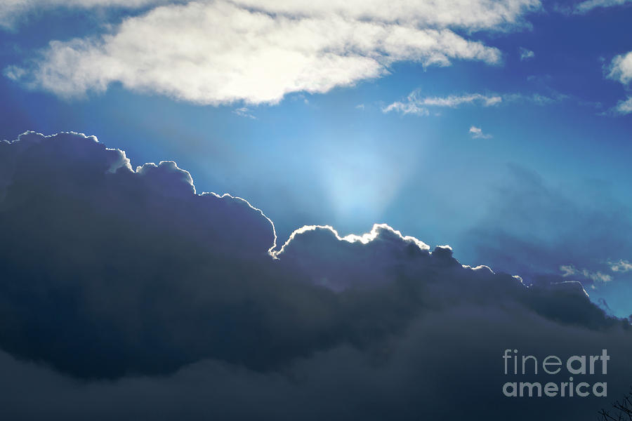 Every Cloud has a Silver Lining Photograph by Maria Janicki