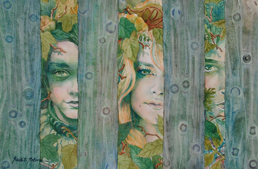 Every Elf and Fairy Sprite Painting by Heidi E Nelson