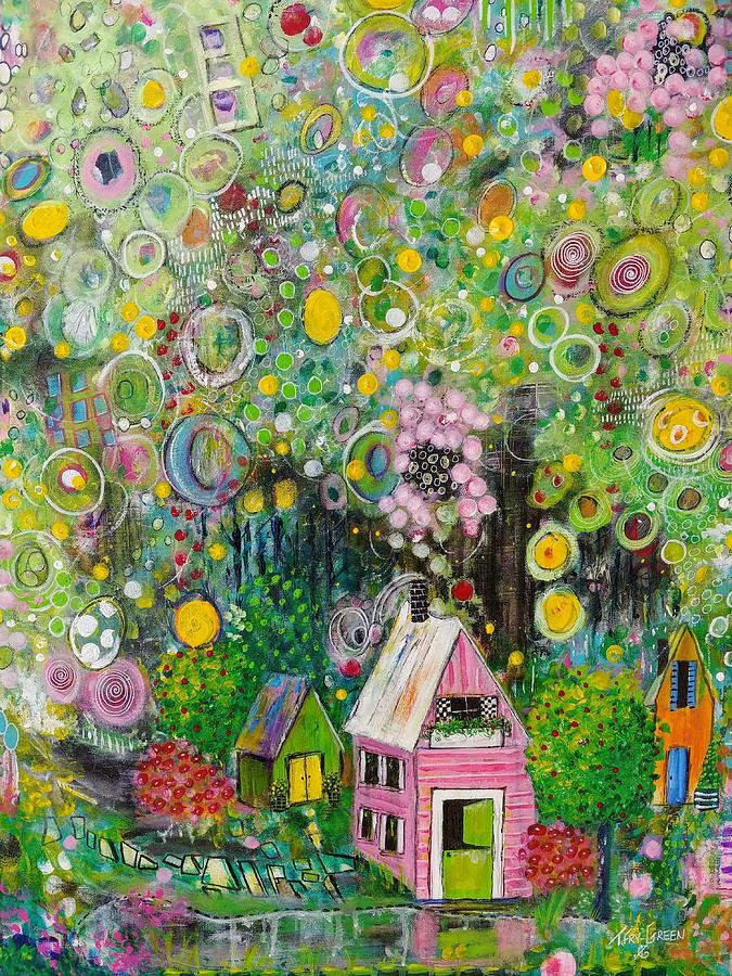 Every Painting Tells A story Painting by Teresa Fry