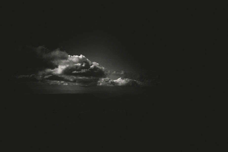 Black And White Photograph - Everything Below by Shane Holsclaw