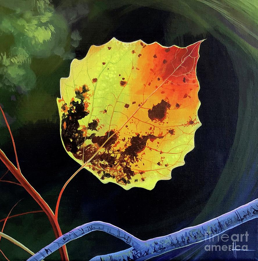 Fall Painting - Everything Changes by Hunter Jay