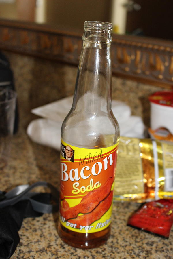 Everythings Better with Bacon, Even Soda Photograph by Laura Smith