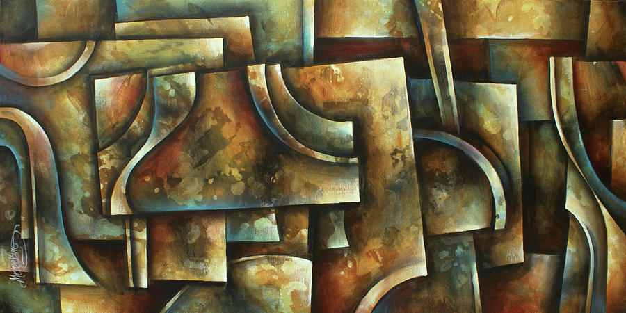  Evolution of Space 2 Painting by Michael Lang