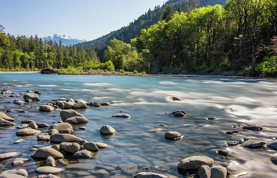 Elwha River, Olympic Mountains Photograph by Jordan Hill - Fine Art America