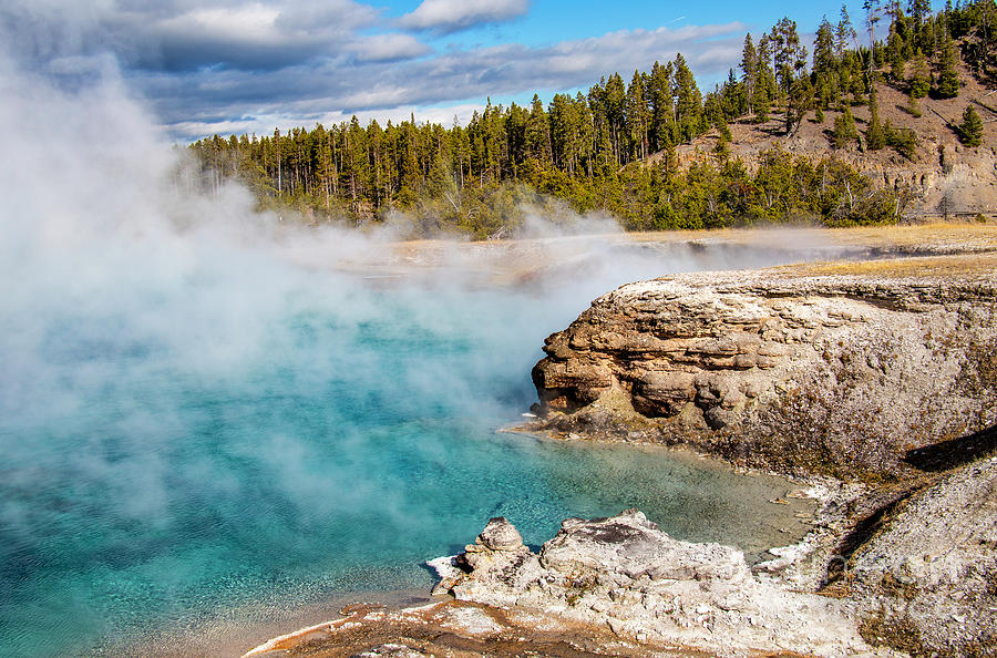 Excelsior Crater Geyser Photograph by Carolyn Fox - Fine Art America