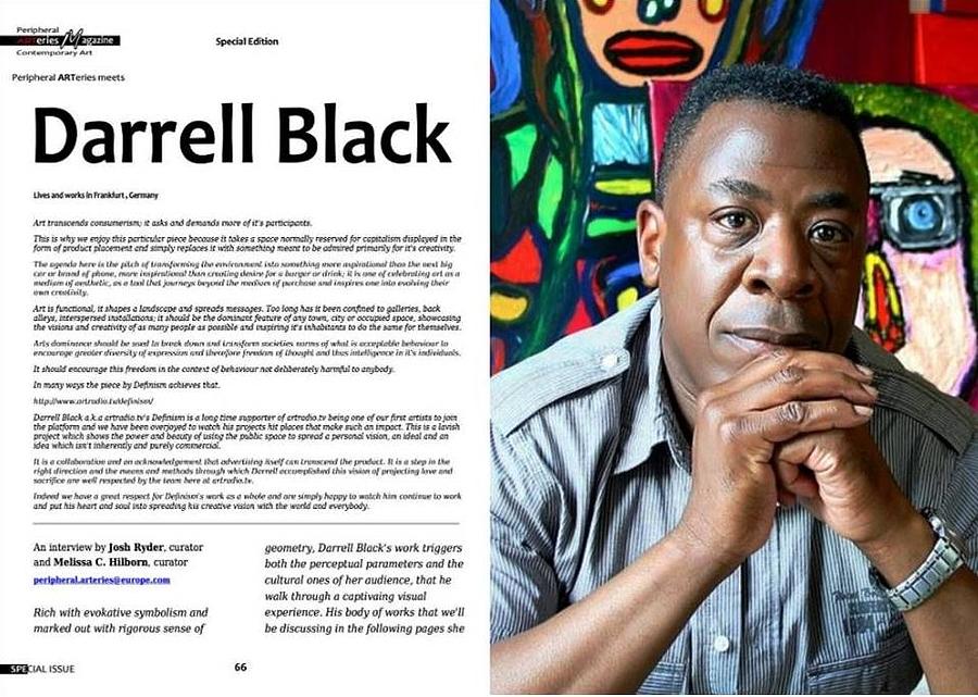 Exclusive interview with Visual Artist Darrell Urban Black Photograph by Darrell Black