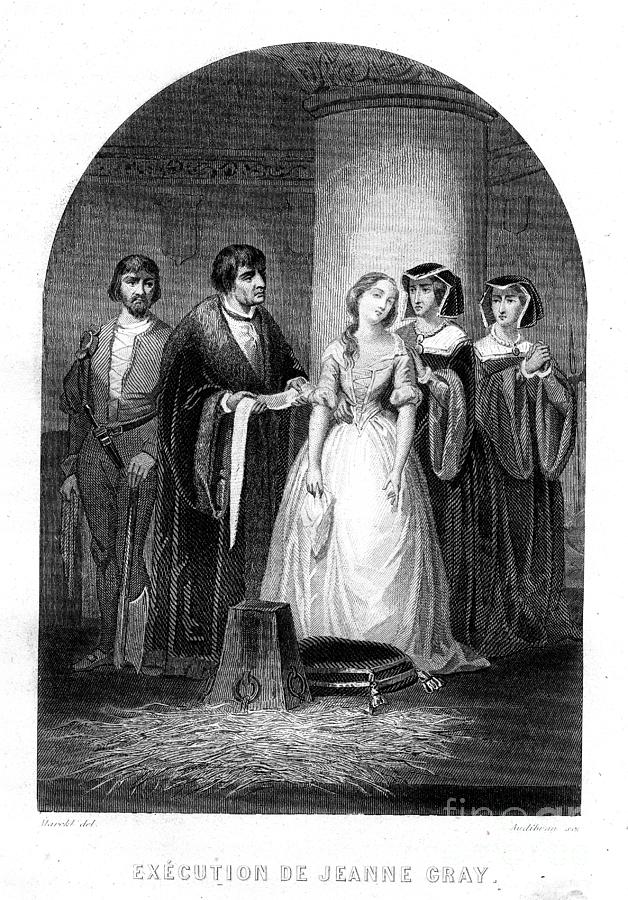 Execution Of Lady Jane Grey Photograph by Collection Abecasis/science Photo Library