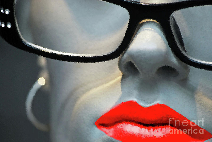 Executive Lips Photograph by Sue Fenton - Fine Art America