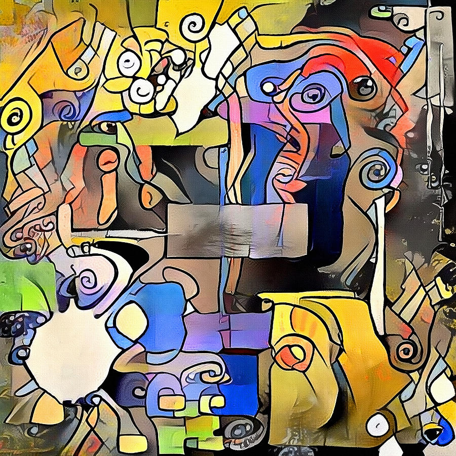  Exercises  for imagination Digital  Art  by Bruce Rolff