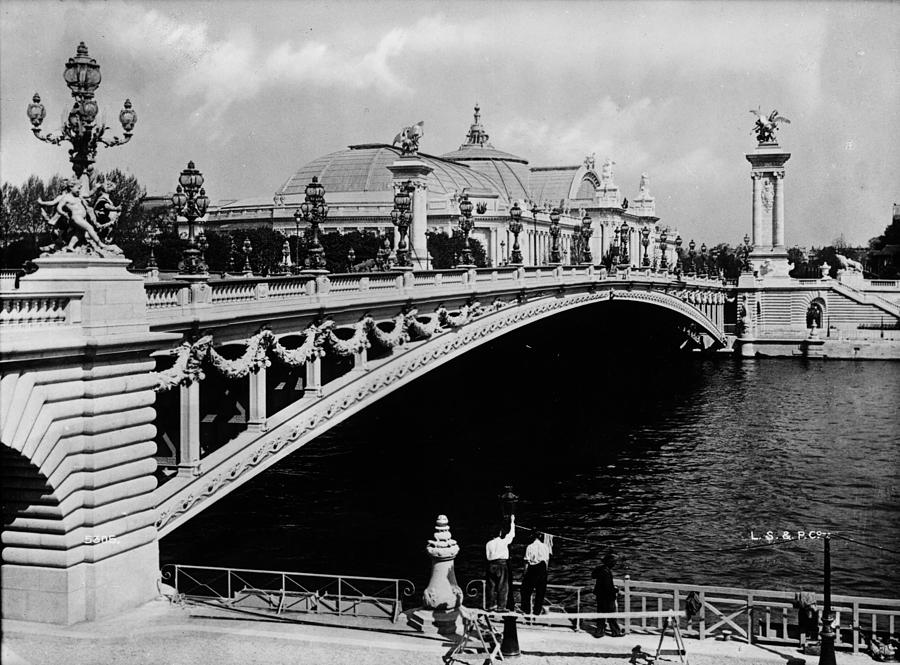 Exhibition Bridge Photograph by London Stereoscopic Company