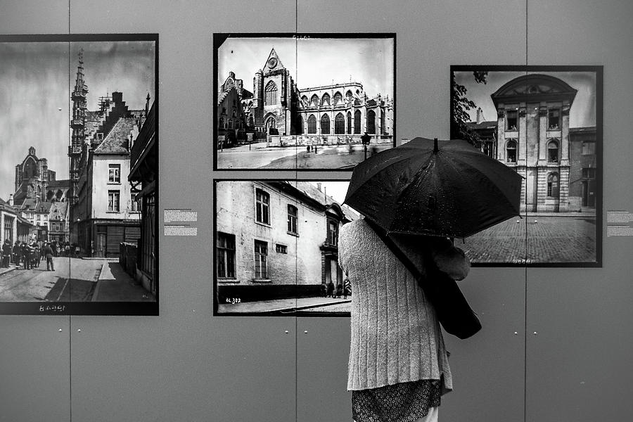 Exhibition In The Rain Photograph by Yancho Sabev Art