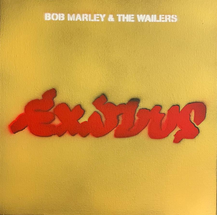 Exodus By Bob Marley Painting