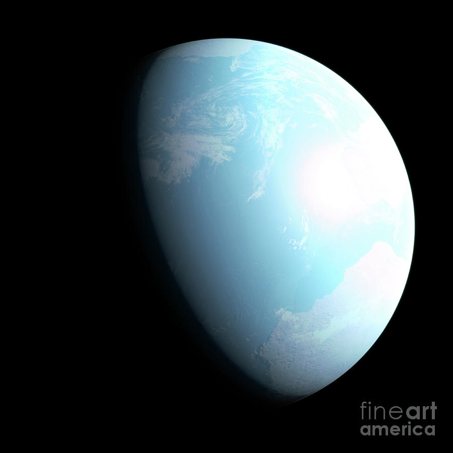 Exoplanet Gj 357 D Illustration by Nasa/science Photo Library