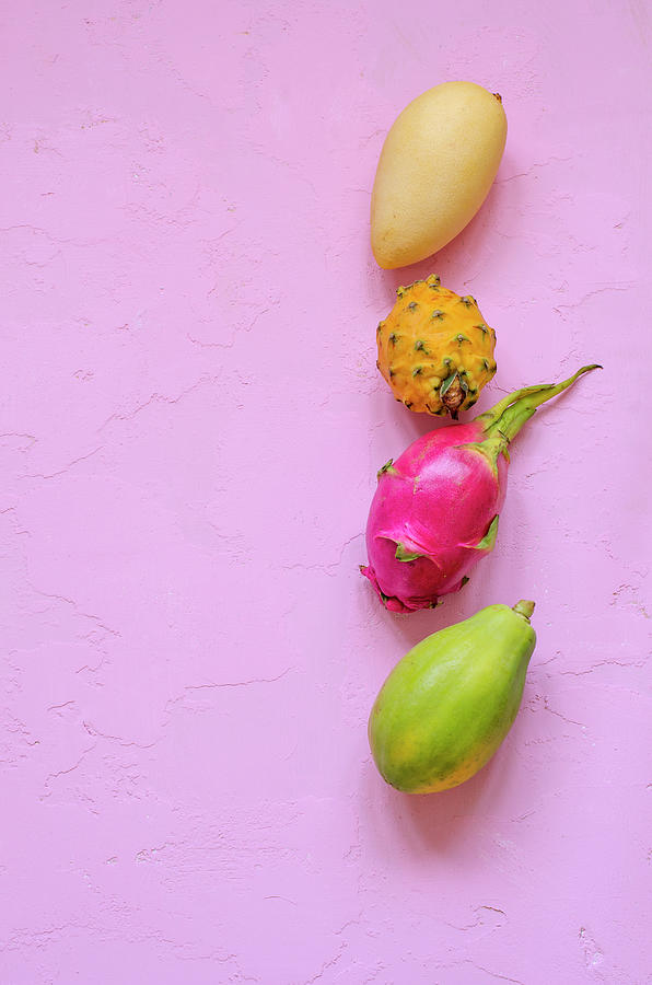 Exotic Fruits Photograph by Gorobina