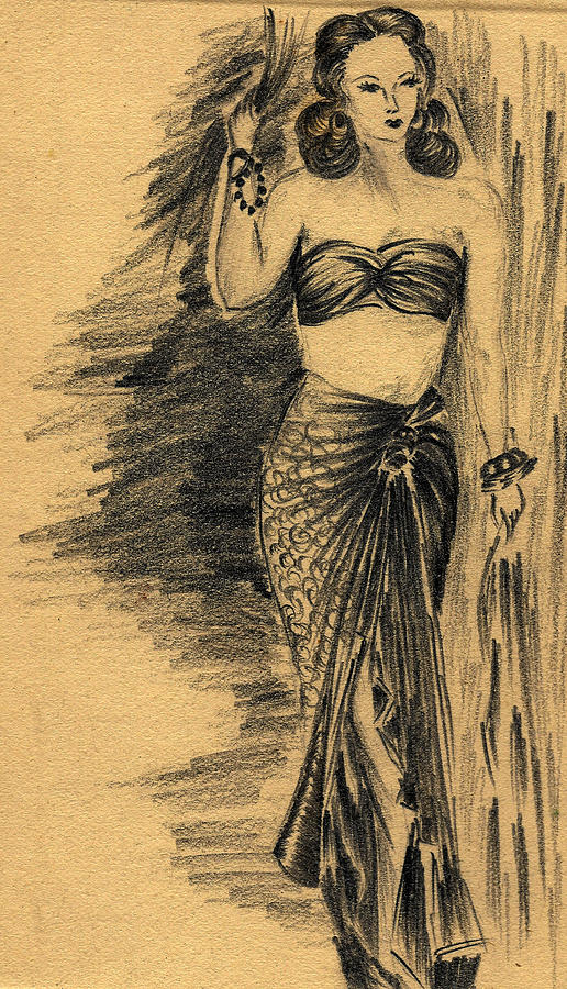 Exotic Sketches  My sketch of a Lady  Facebook