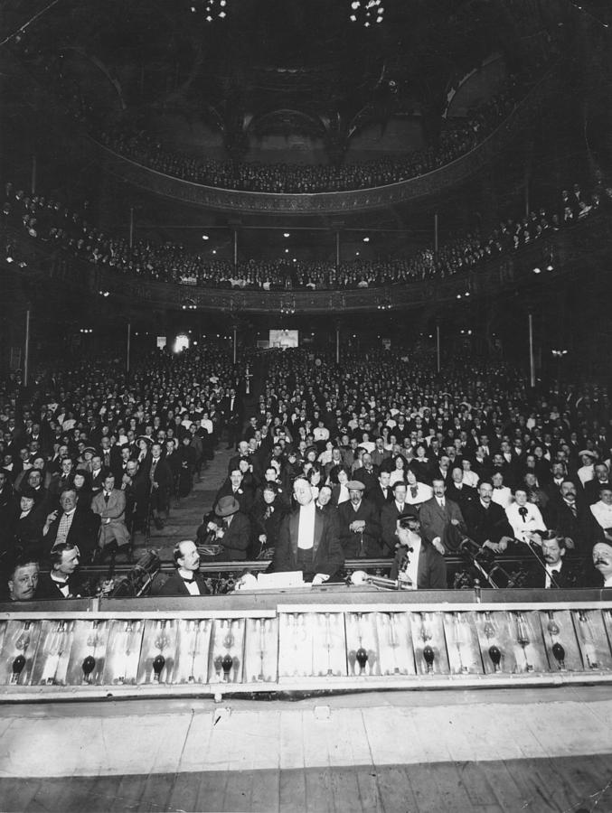 Expectant Audience Photograph by Hulton Archive