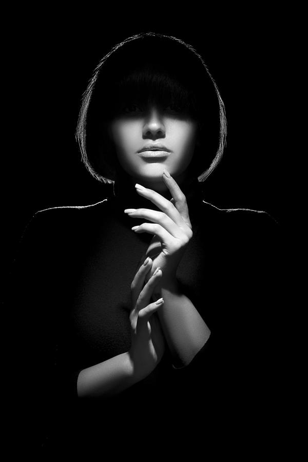 Portrait Photograph - Explicit by Sepideh Niksefat