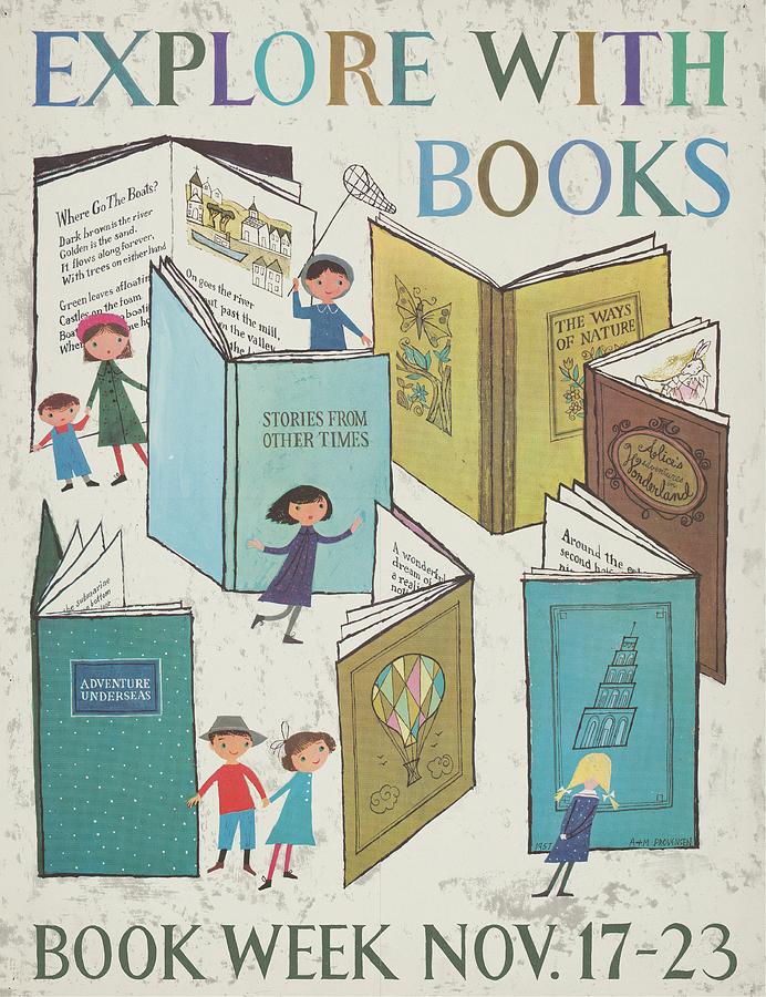 Book Painting - Explore With Books. Book Week, Nov. 17-23 by Alice Provensen