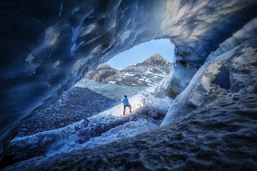 Banff National Park Photograph - Exploring The Blue 2 by Clara Gamito