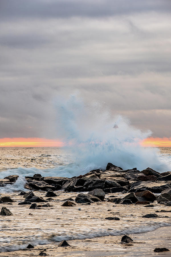 Explosive sea 4 Photograph by Jeff Sinon