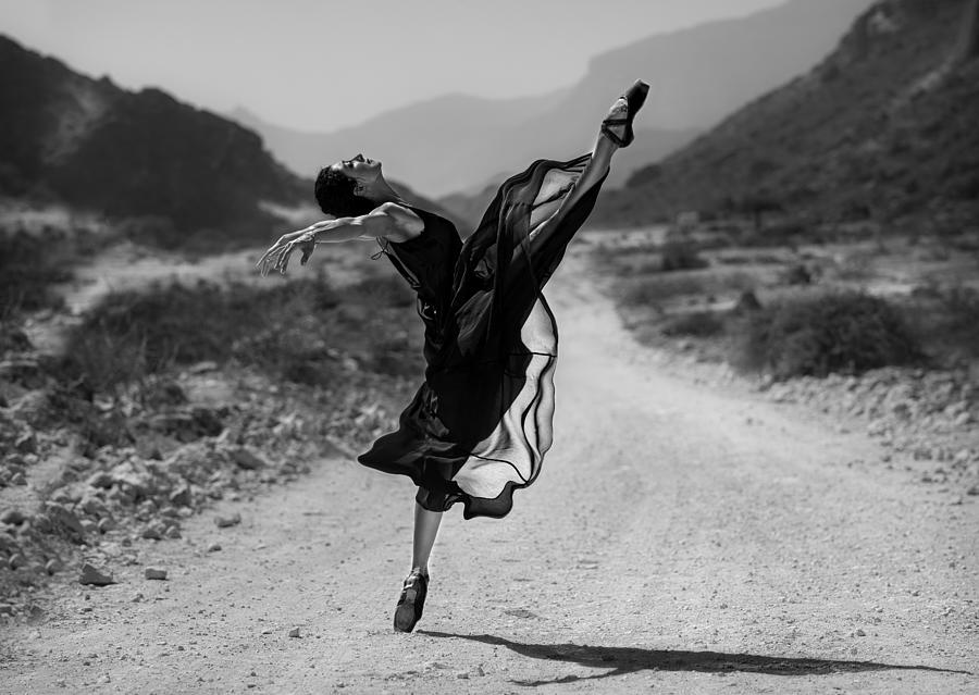 Dance Photograph - Expression by Waldemar Szmidt