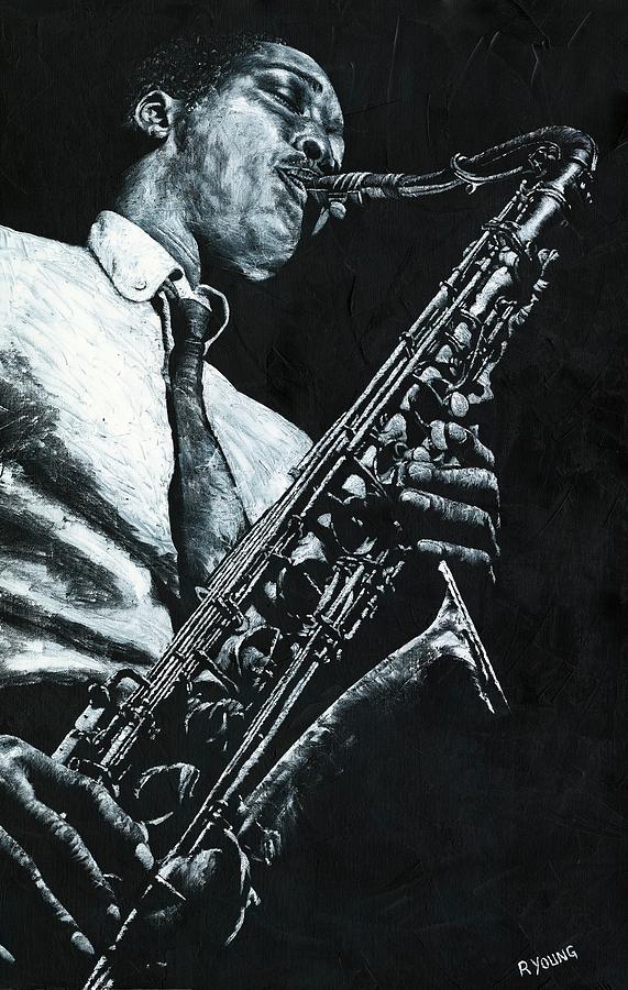 Expressive Sax Painting