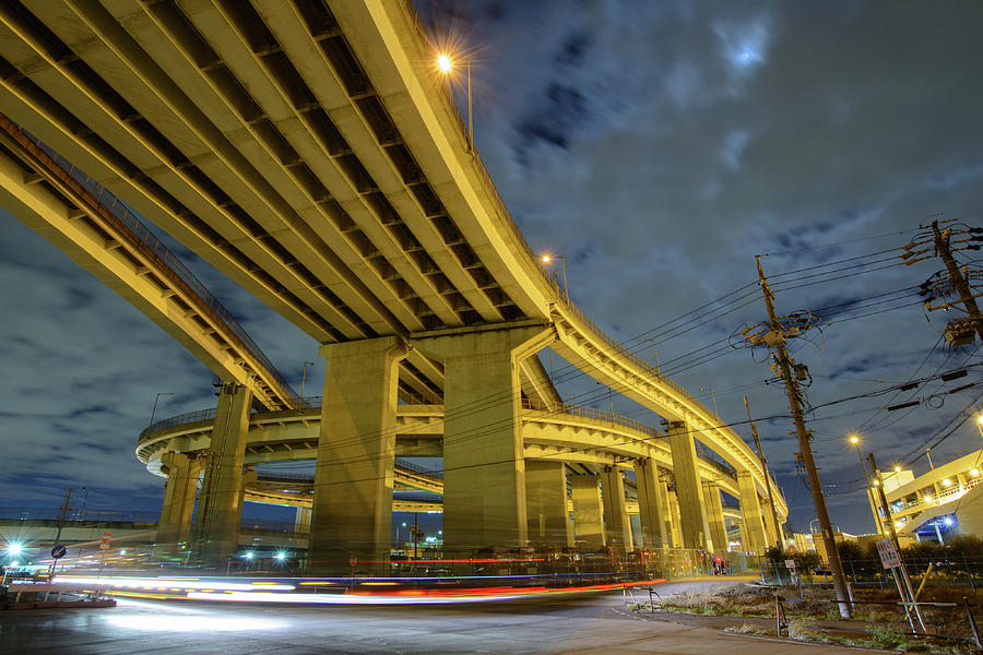 Expressway Ic Photograph by Satoshi Muramastu