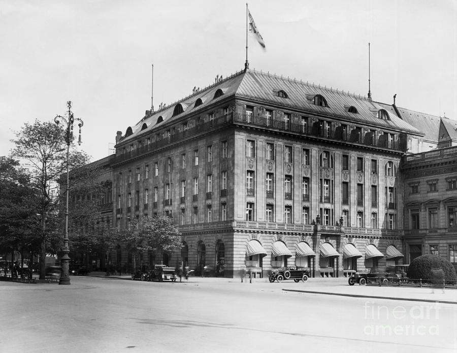 Exterior Of Adlon Hotel In Berlin Photograph by Bettmann