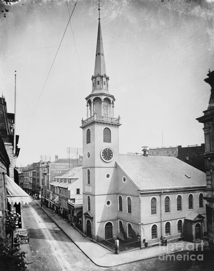 Exterior Of Church And Adjoining Photograph by Bettmann
