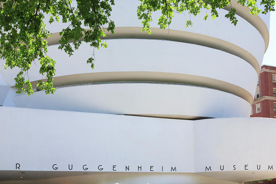 Exterior Of Guggenheim Museum, Nyc Digital Art by Maurizio Rellini